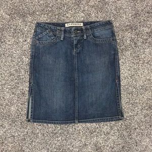 Express Jean Skirt Size 4